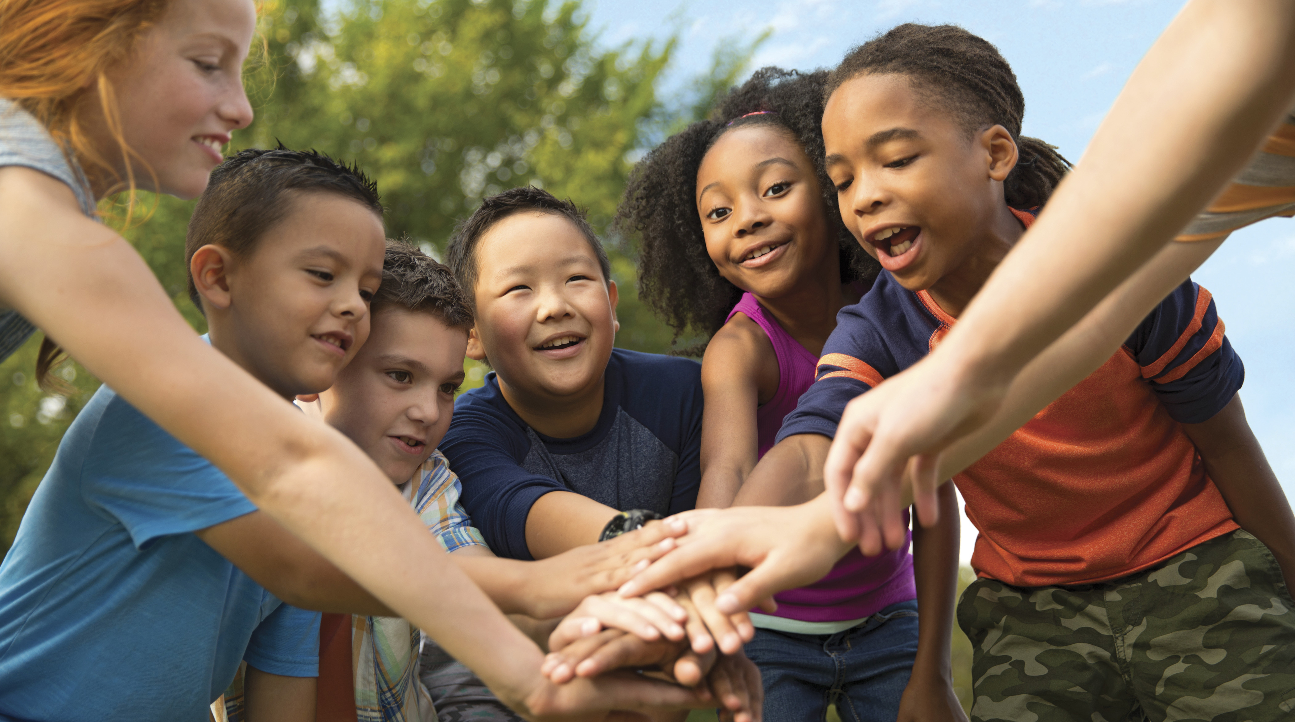 YMCA youth team playing an outdoor game 