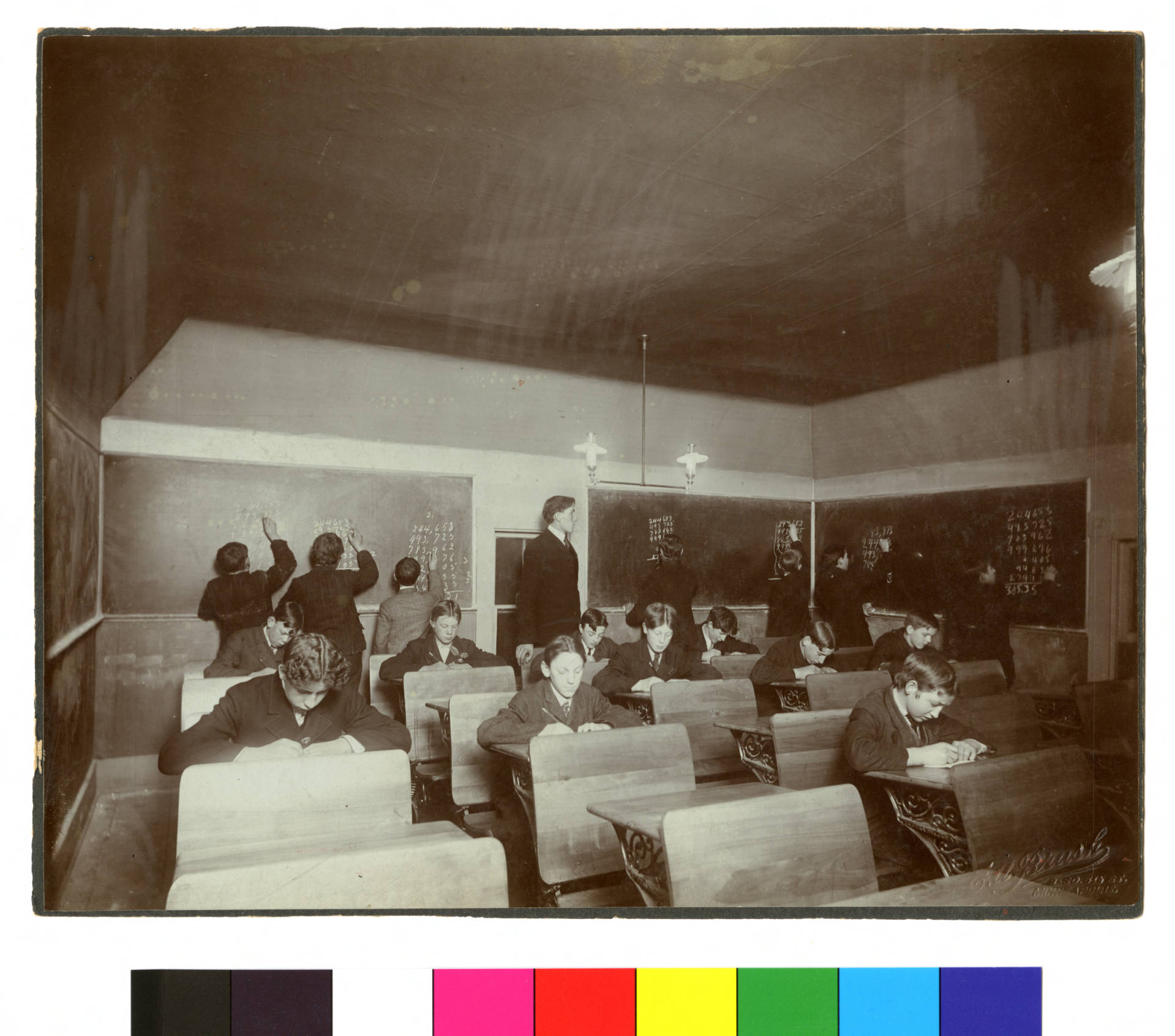 YMCA classroom in 1893