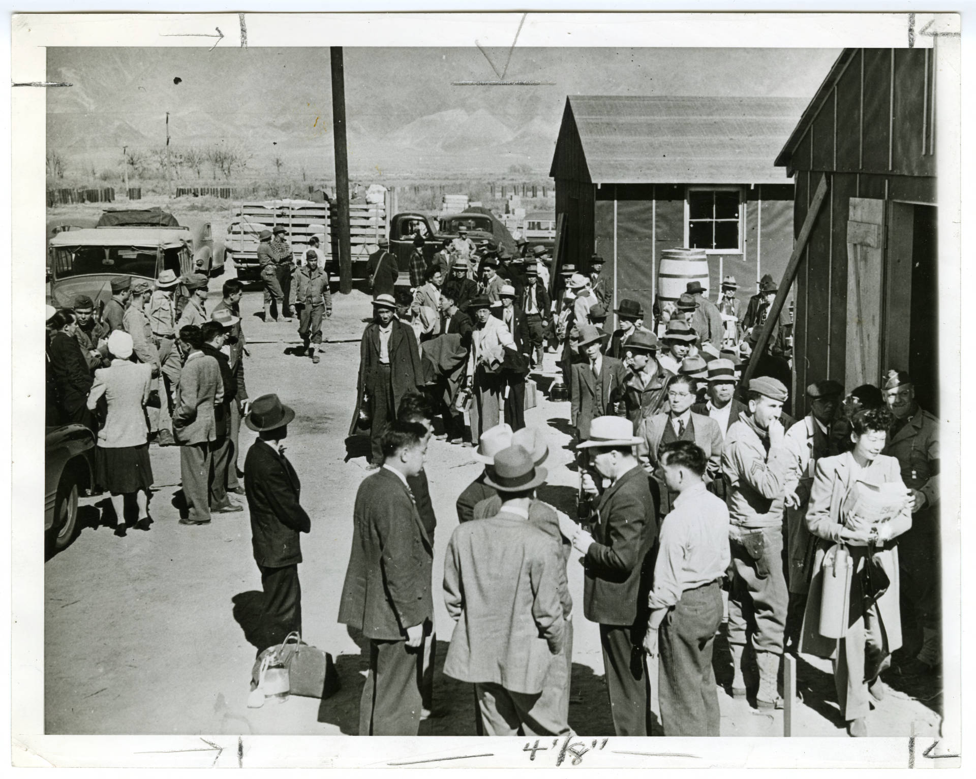 Japanese American children in internment camps in the 1940s 