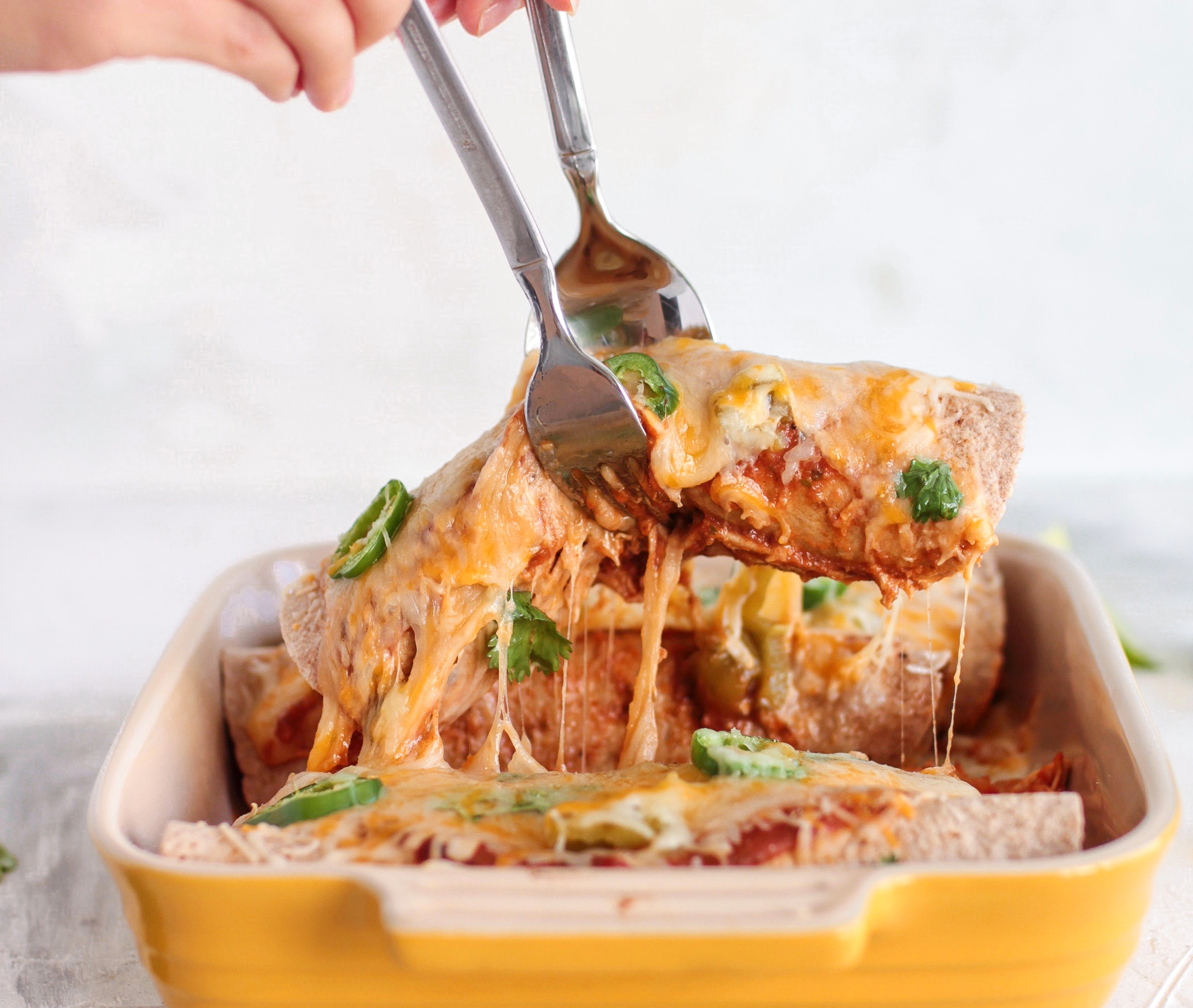 Enchilada Stuffed Spaghetti Squash Enchilada Stuffed Spaghetti Squash