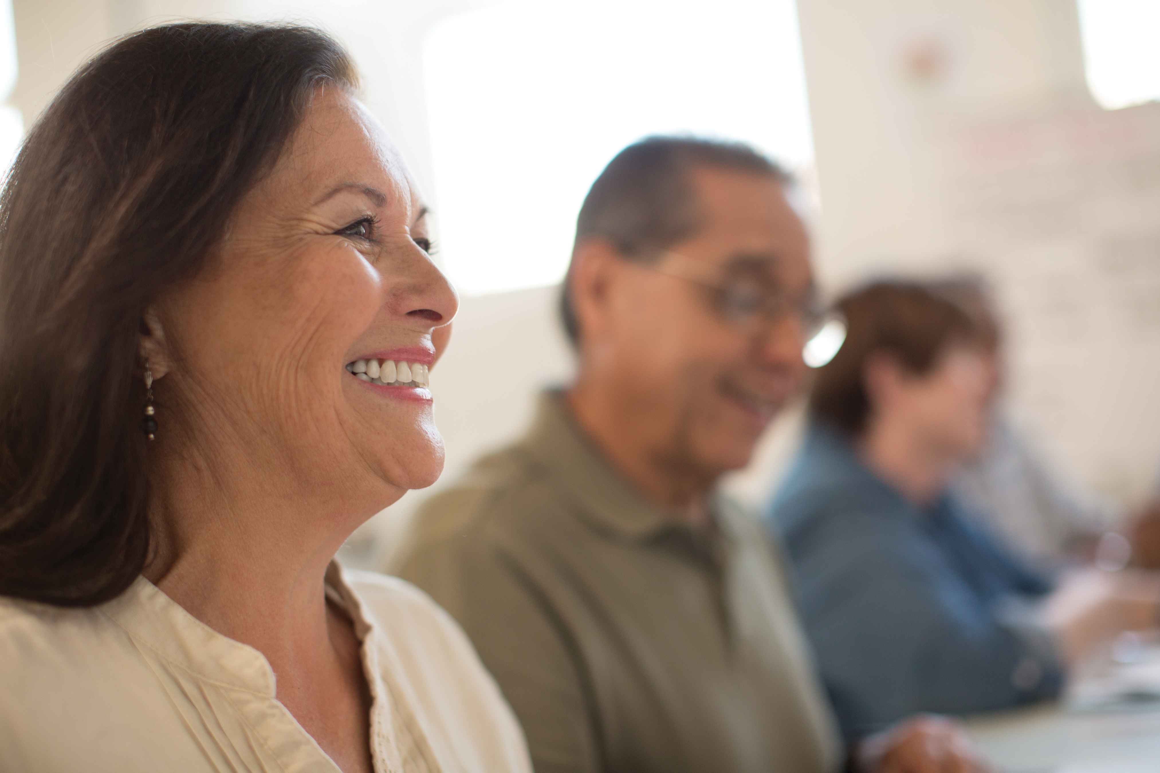 YMCA members in meeting