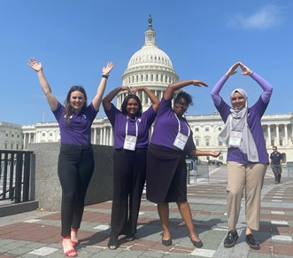YMCA advocates on Capitol steps