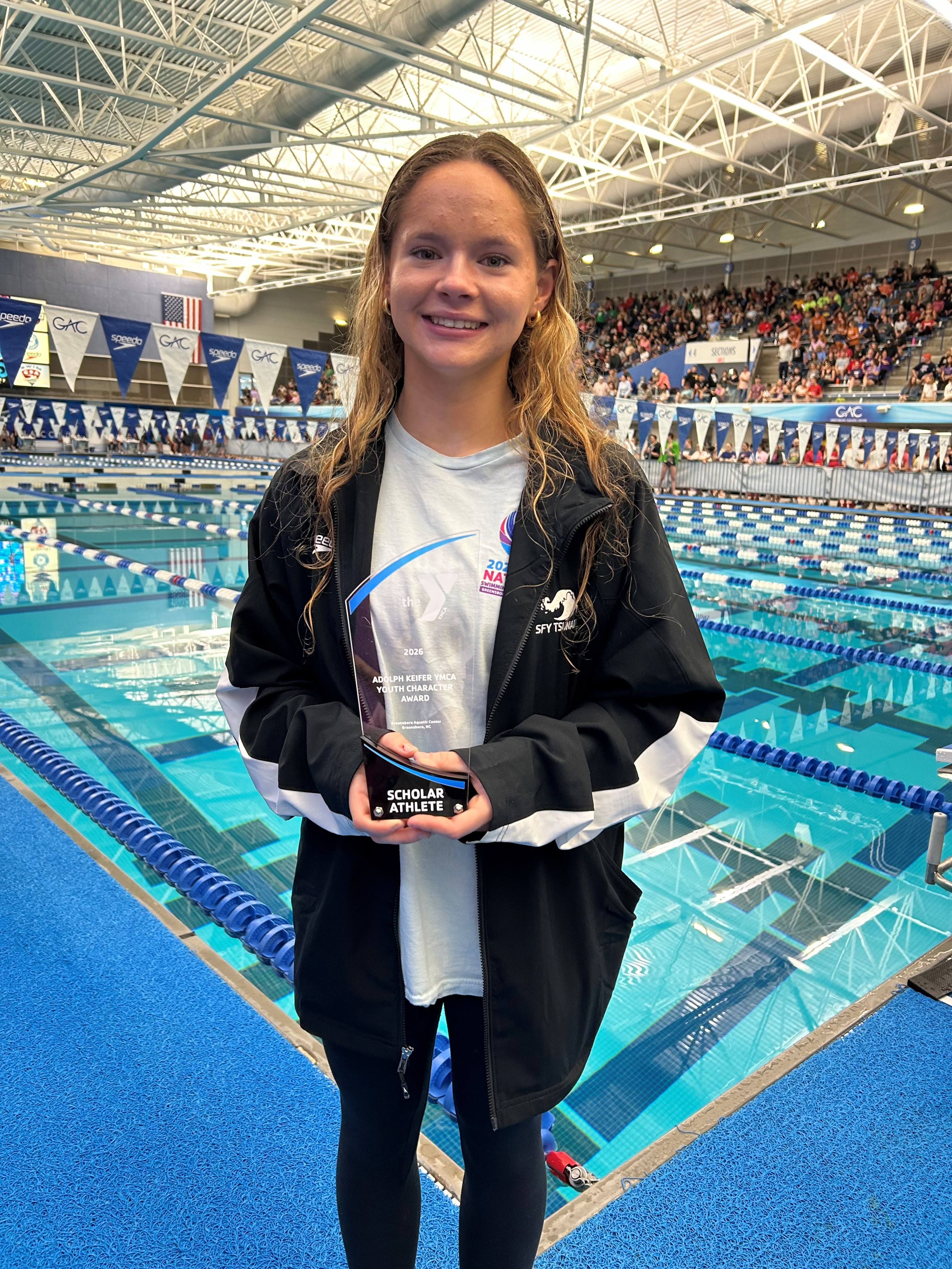 2026 Adolph Kiefer Youth Character Scholarship Award Recipient, Victoria Evans