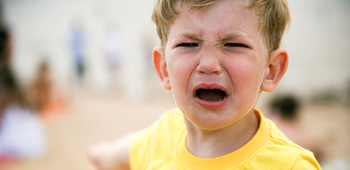 Child crying
