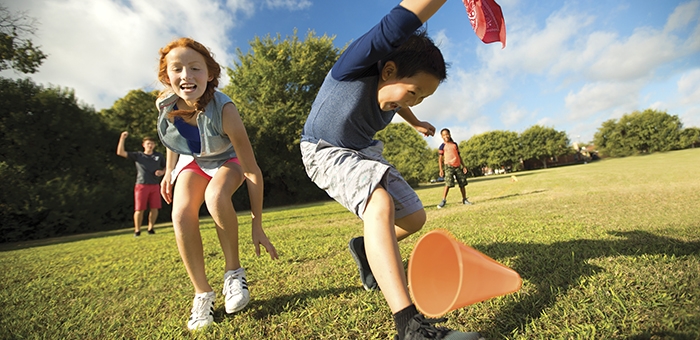 Kids playing sports