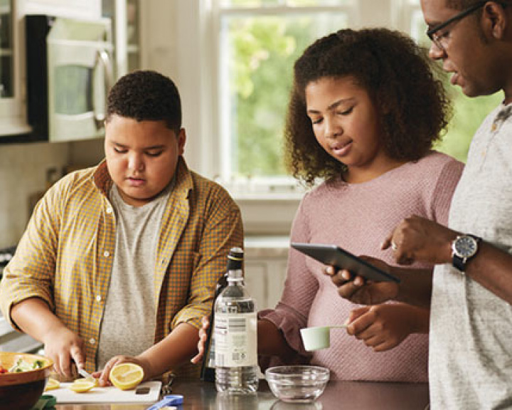 Kids cooking together Kids cooking together