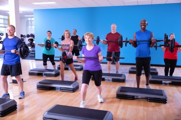 Group fitness class - YMCA