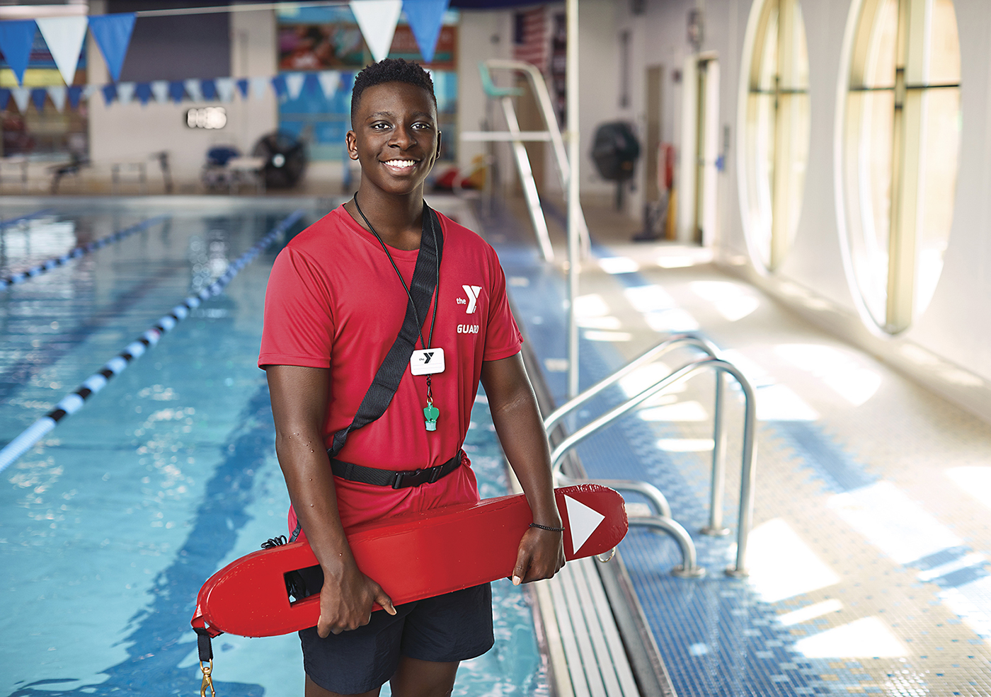 Lifeguard at YMCA Lifeguard at YMCA