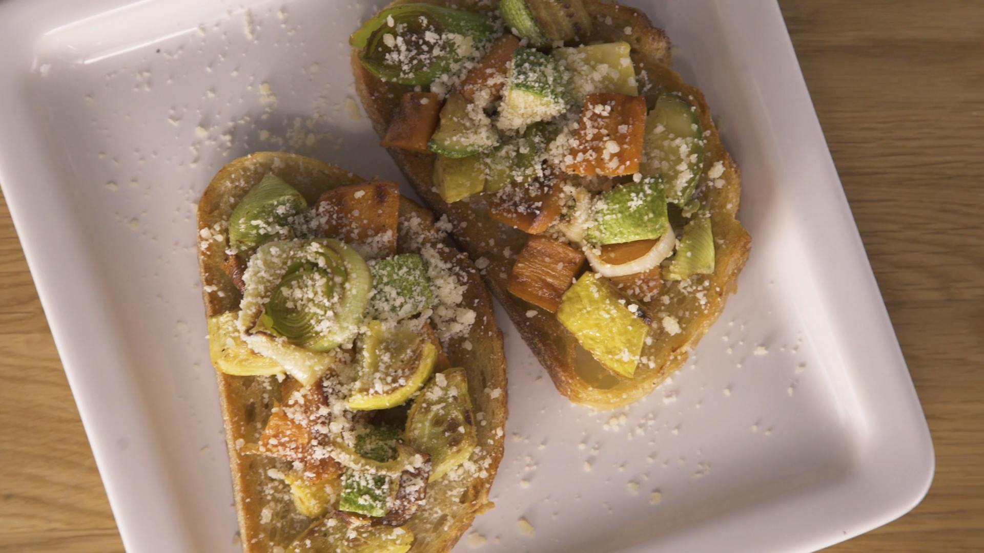 Veggies on toast Veggies on toast