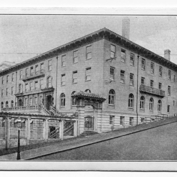 YMCA building in San Francisco 1875 YMCA building in San Francisco 1875